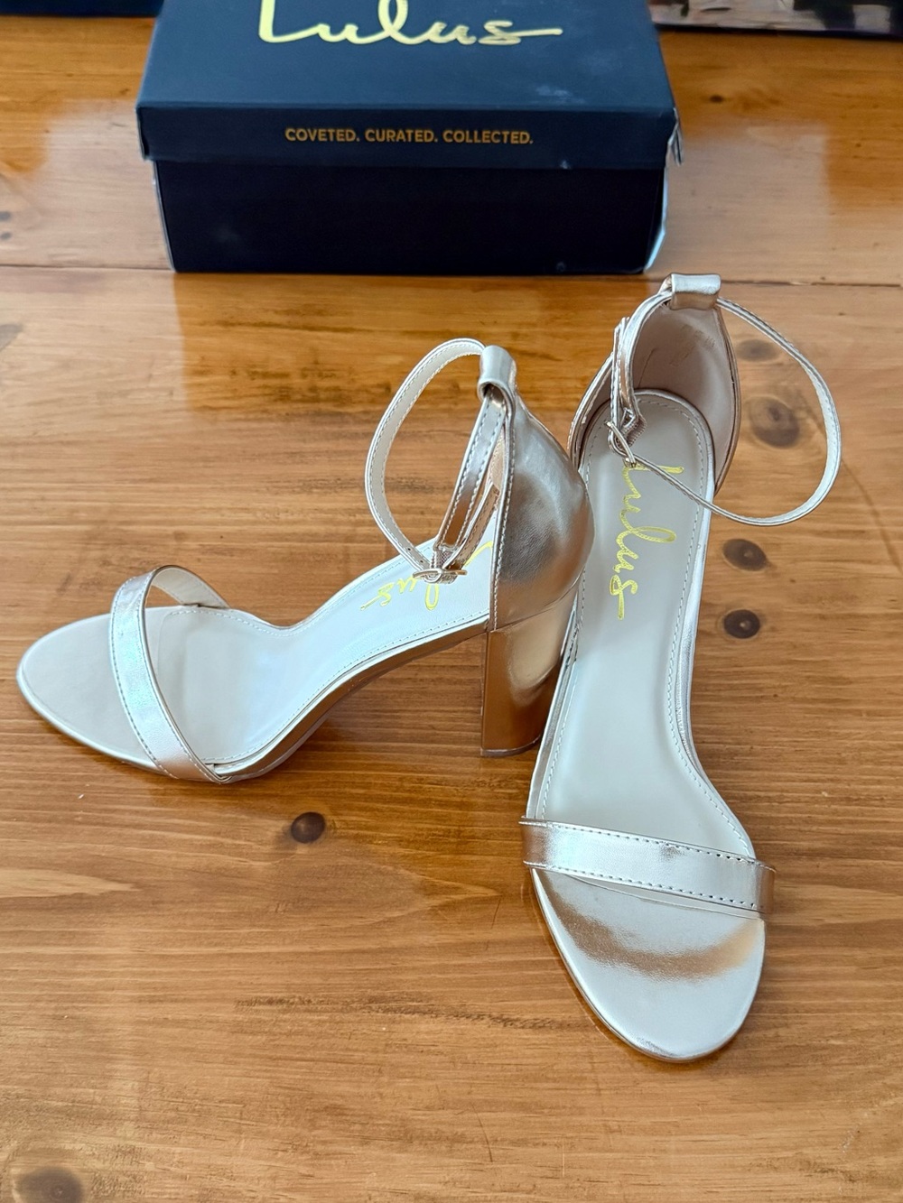 Lulus “Taylor” Ankle Strap Sandal